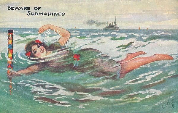 Beware of Submarines WW1