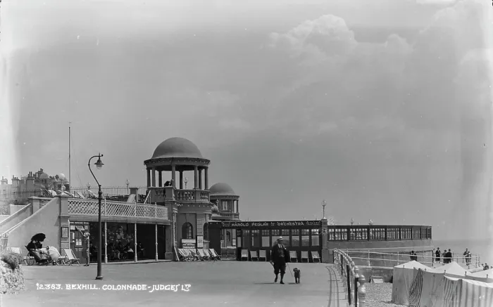 Framed Print : Bexhill Colonnade - Judges Pavilion Framed Print : Bexhill Colonnade - Judges Pavilion