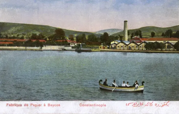 Framed Print : Beykoz - Paper Factory on the banks of the Bosphorus Framed Print : Beykoz - Paper Factory on the banks of the Bosphorus
