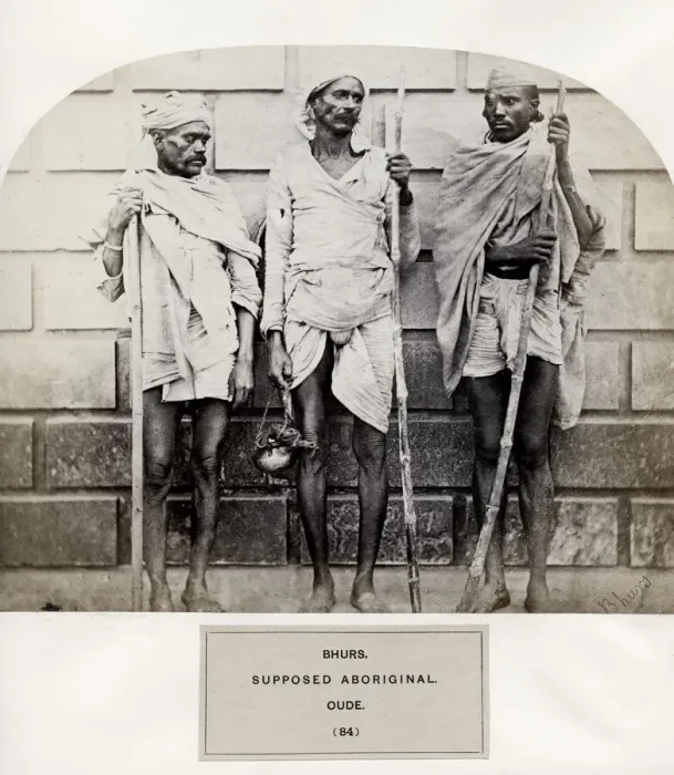 Framed Print : Bhurs, suppposedly Aboriginal, Oude Framed Print : Bhurs, suppposedly Aboriginal, Oude