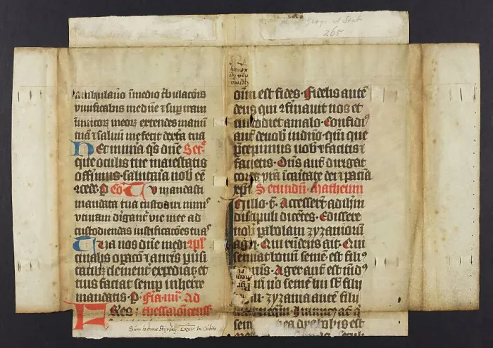 Framed Print : Biblical Commentary (Fragment) Framed Print : Biblical Commentary (Fragment)