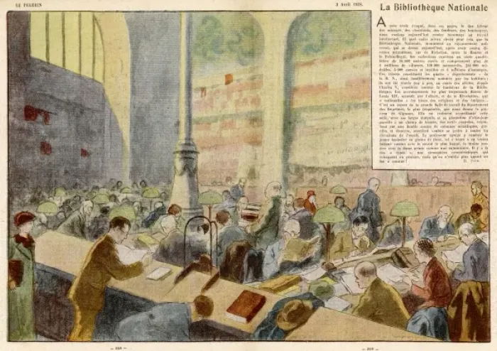 Framed Print : Bibliotheque Nationale Framed Print : Bibliotheque Nationale