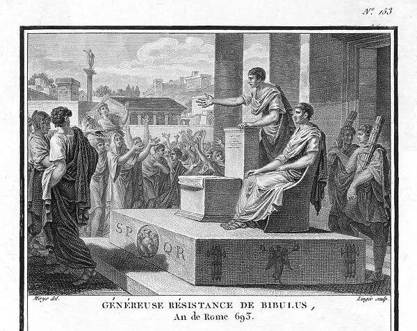Bibulus Opposing Caesar