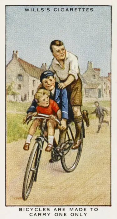 Framed Print : Bicycle Not Made for Two Framed Print : Bicycle Not Made for Two