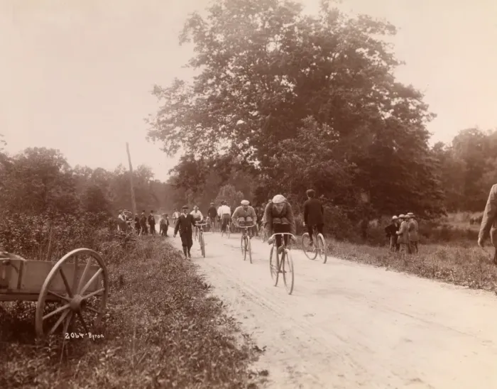 Framed Print : Bicycle race, New York Framed Print : Bicycle race, New York