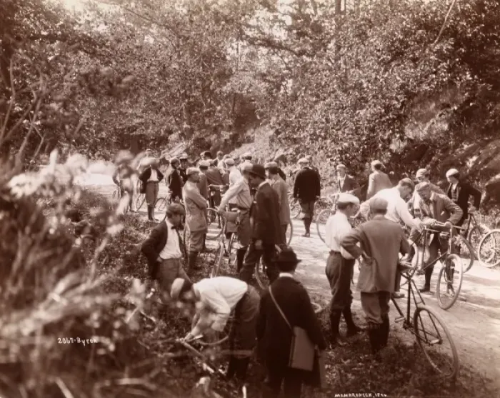 Framed Print : Bicycle race, New York Framed Print : Bicycle race, New York