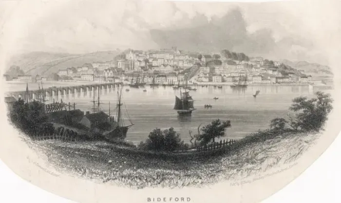 Framed Print : Bideford Devon Framed Print : Bideford Devon