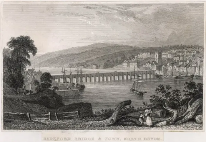 Framed Print : Bideford Devon Framed Print : Bideford Devon