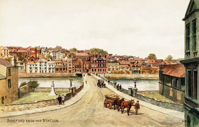Framed Print : Bideford, North Devon Framed Print : Bideford, North Devon