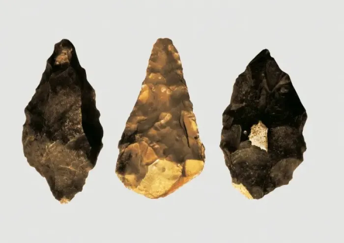 Framed Print : Bifaces. Lower Paleolithic. Proc: SPAIN. MADRID (AUTONOMOUS COMMUNITY) Framed Print : Bifaces. Lower Paleolithic. Proc: SPAIN. MADRID (AUTONOMOUS COMMUNITY)