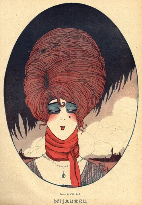 Framed Print : Big Hair of 1917 Framed Print : Big Hair of 1917