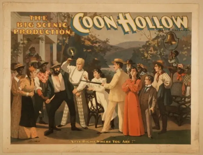 Framed Print : The big scenic production Coon Hollow by CE Callahan Framed Print : The big scenic production Coon Hollow by CE Callahan