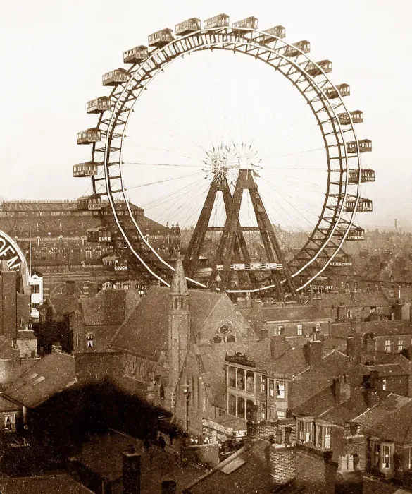 Framed Print : Big Wheel, Blackpool Framed Print : Big Wheel, Blackpool
