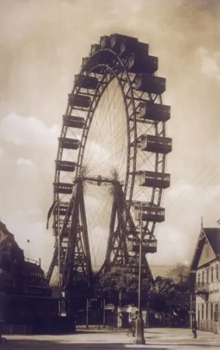 Framed Print : Big Wheel, Vienna Framed Print : Big Wheel, Vienna