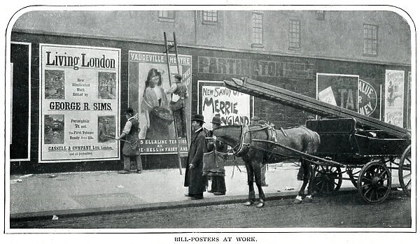 Bill-posters 1900