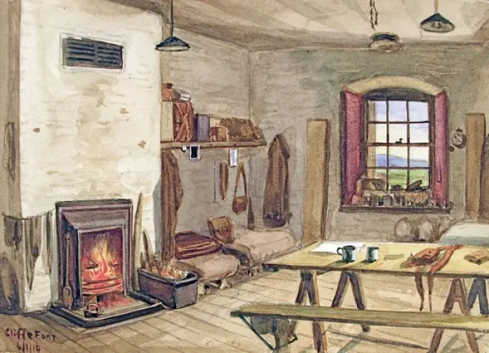Framed Print : Billet at Cliffe Fort, near the Cliffe on the Hoo peninsula Framed Print : Billet at Cliffe Fort, near the Cliffe on the Hoo peninsula