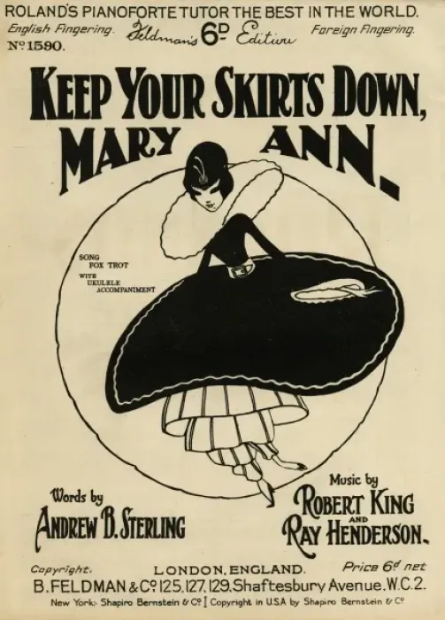 Framed Print : Billowing Skirt 1925 Framed Print : Billowing Skirt 1925