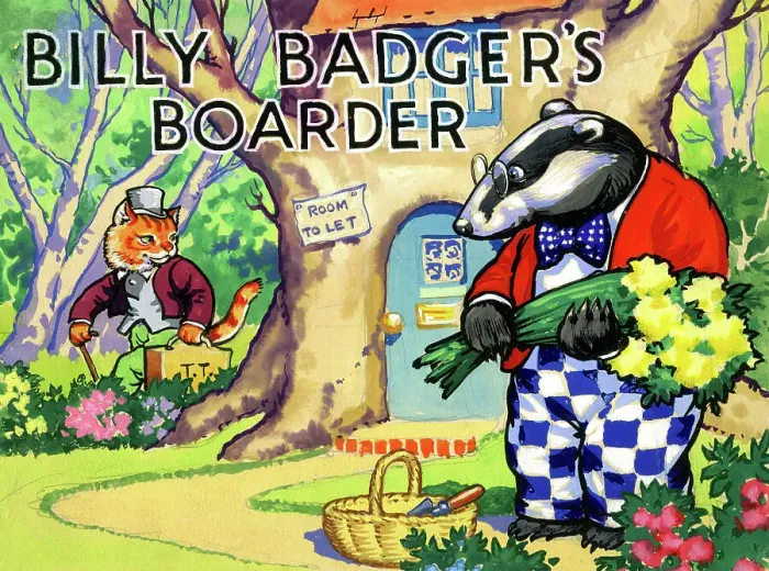 Framed Print : Billy Badger's Boarder Framed Print : Billy Badger's Boarder