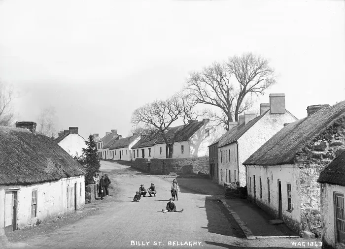 Framed Print : Billy Street, Bellaghy Framed Print : Billy Street, Bellaghy