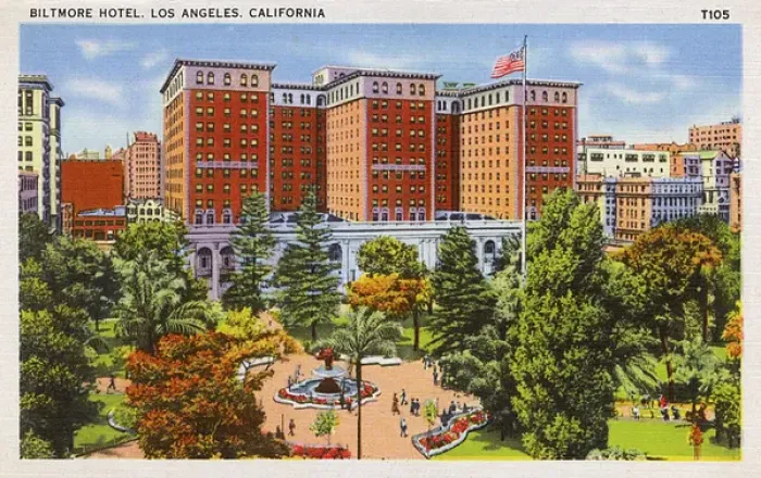 Framed Print : Biltmore Hotel, Los Angeles, California, USA Framed Print : Biltmore Hotel, Los Angeles, California, USA