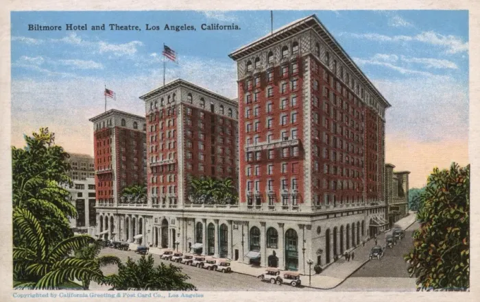 Framed Print : Biltmore Hotel and Theatre, Los Angeles, California, USA Framed Print : Biltmore Hotel and Theatre, Los Angeles, California, USA