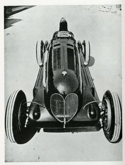 Framed Print : Bimotore Alfa-Romeo racing car Framed Print : Bimotore Alfa-Romeo racing car