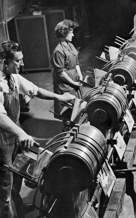 Framed Print : Binding Machines in Operation Framed Print : Binding Machines in Operation