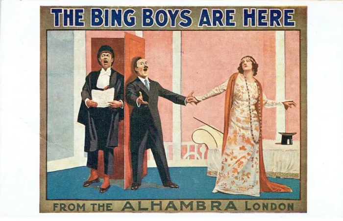 Framed Print : The Bing Boys Are Here Framed Print : The Bing Boys Are Here