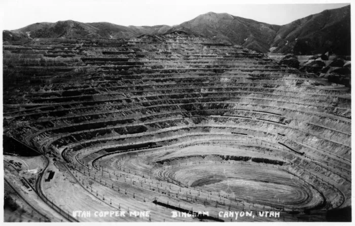 Framed Print : Bingham Canyon Copper Mine or Kennecott Mine Framed Print : Bingham Canyon Copper Mine or Kennecott Mine