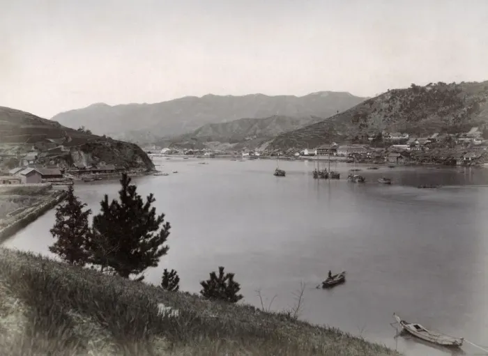 Framed Print : Bingo, Onomichi area, Hiroshima, Japan, c. 1880 s Framed Print : Bingo, Onomichi area, Hiroshima, Japan, c. 1880 s