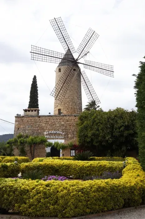 Framed Print : Binialla, Mallorca, Spain, - Windmill Framed Print : Binialla, Mallorca, Spain, - Windmill