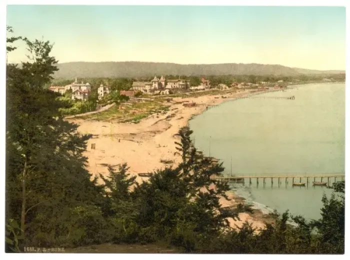 Framed Print : Binz, from Utkik, Isle of Rugen, Germany Framed Print : Binz, from Utkik, Isle of Rugen, Germany