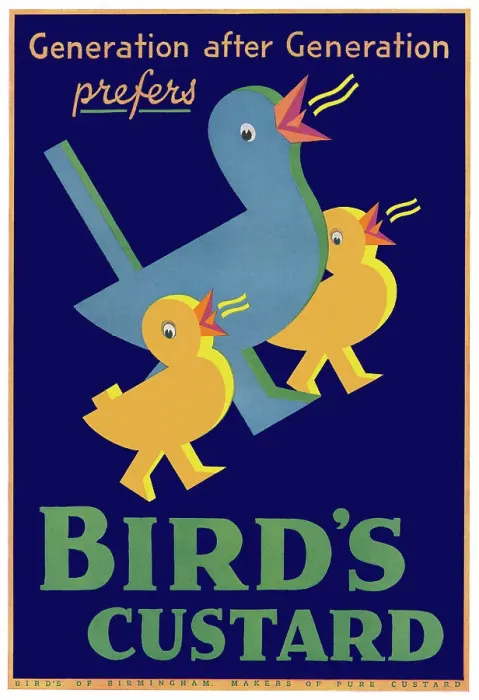 Framed Print : Bird's Custard Framed Print : Bird's Custard