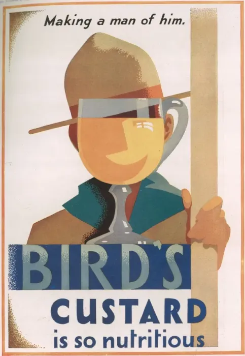 Framed Print : Birds Custard Advertisement Framed Print : Birds Custard Advertisement