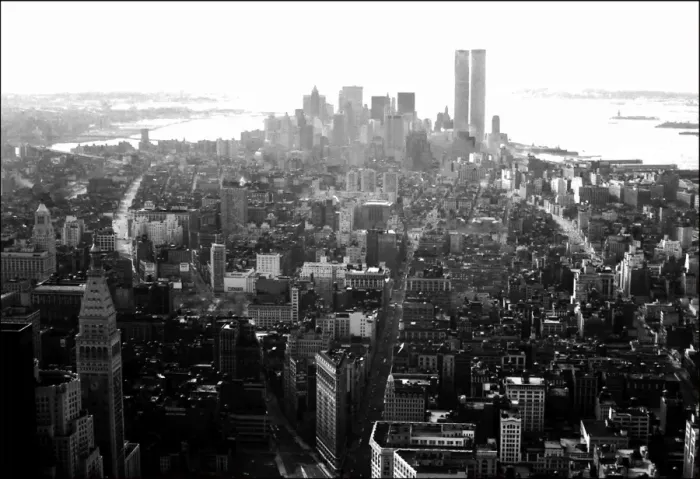 Framed Print : Birdseye view of New York Framed Print : Birdseye view of New York
