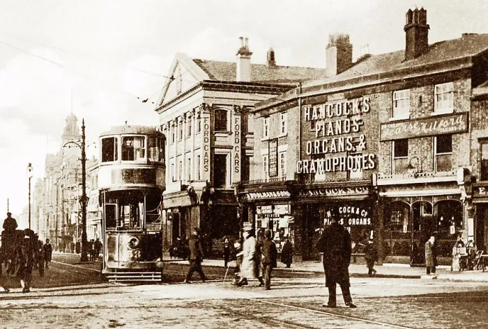Framed Print : Birkenhead Conway Street early 1900s Framed Print : Birkenhead Conway Street early 1900s