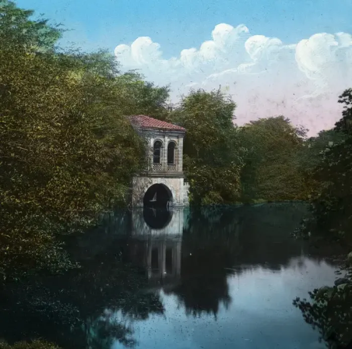 Framed Print : Birkenhead Park - The Lake - Wirral Peninsula Framed Print : Birkenhead Park - The Lake - Wirral Peninsula