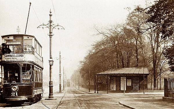 Birkenhead Park Road North early 1900s