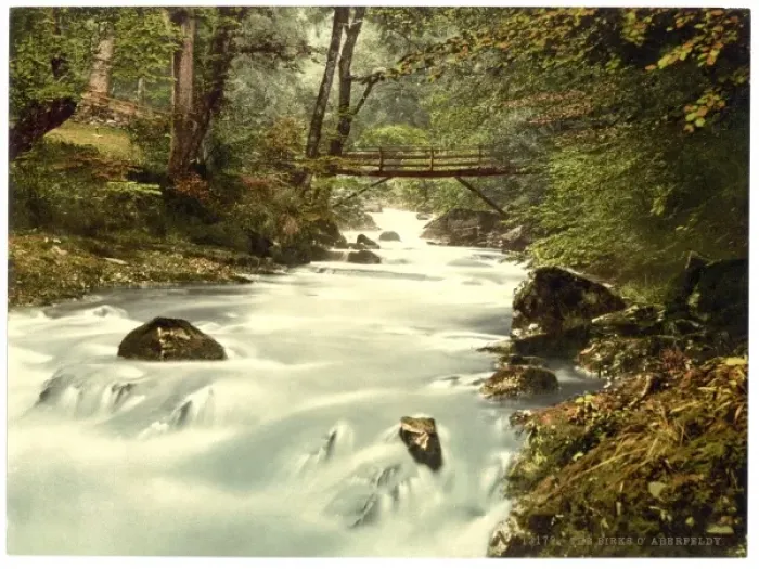 Framed Print : The Birks o Aberfeldy, Aberfeldy, Scotland Framed Print : The Birks o Aberfeldy, Aberfeldy, Scotland