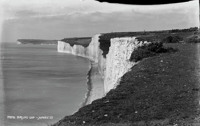 Framed Print : Birling Gap Cliffs Framed Print : Birling Gap Cliffs