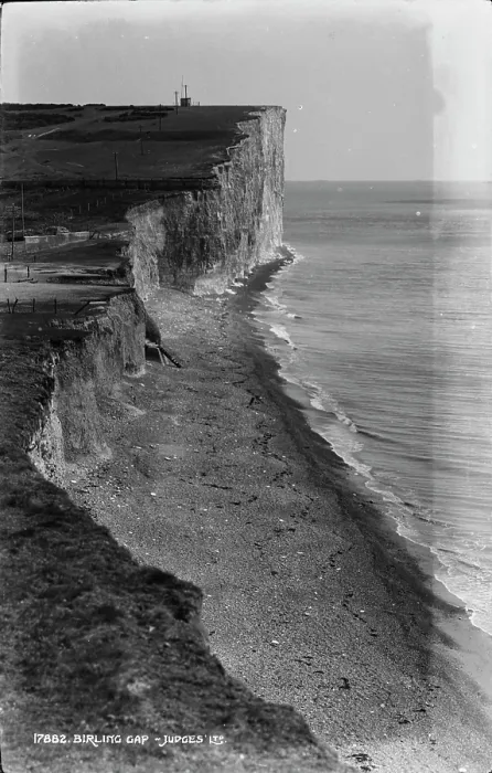 Framed Print : Birling Gap Cliffs