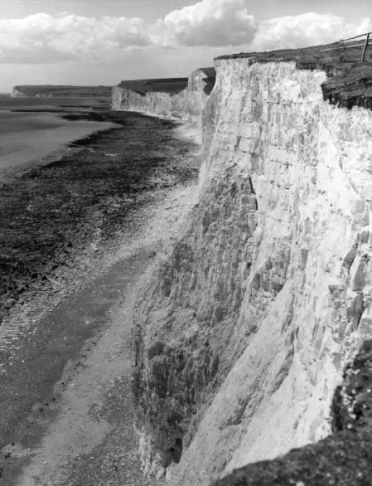 Framed Print : Birling Gap Cliffs Framed Print : Birling Gap Cliffs
