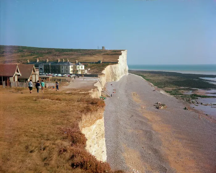 Framed Print : Birling Gap, South Downs Framed Print : Birling Gap, South Downs