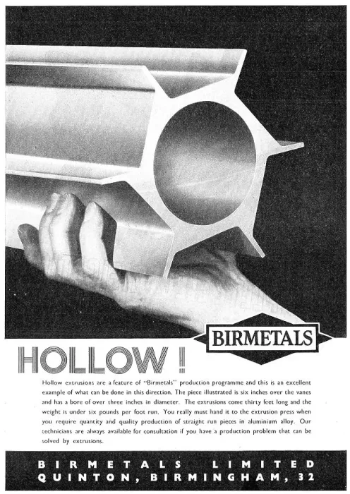 Framed Print : Birmetals - Birmetals Ltd. Date: 1947 Framed Print : Birmetals - Birmetals Ltd. Date: 1947