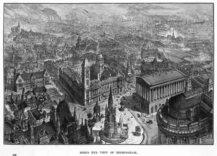 Framed Print : BIRMINGHAM Framed Print : BIRMINGHAM