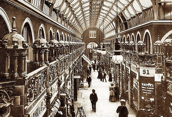 Birmingham City Arcade early 1900s