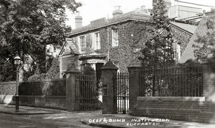 Framed Print : Birmingham Deaf And Dumb Institution Edgbaston Framed Print : Birmingham Deaf And Dumb Institution Edgbaston