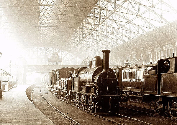 Birmingham New Street Railway Station Victorian period