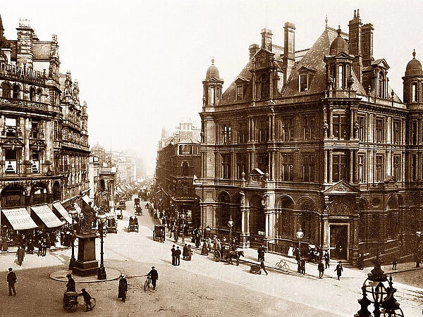 Birmingham Post Office and New Street early 1900s