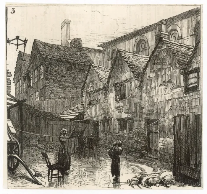 Framed Print : Birmingham Slum 1876 Framed Print : Birmingham Slum 1876